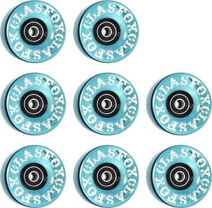 CLAS FOX 78A Indoor or Outdoor 65x35mm Quad Roller Skate Wheels with ABEC-9 Bear