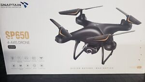 SNAPTAIN SP650 1080p Gesture Control Drone with Camera - Black-  NEW FROM USA