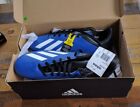 NEW ✹ Adidas X Performance Soccer / Football Cleats Blue SIZE 10 MENS EF1698 NWT