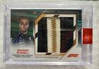 2023 Topps Dynasty F1 George Russell Autograph Suit Zipper Jumbo Relic 1/1