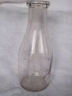 Vintage Embossed Slug Plate QUART Milk Bottle ~ LYKENS, PA. DAIRY ERDMAN
