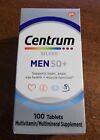 Centrum Silver Men's 50+ Multivitamin Multimineral Supplement 100 ct Exp 12/24