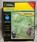 National Geographic TOPO! USGS California Topographic Maps 10 CD's ROM-Win PC