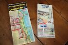 New ListingVintage Chicago Street Maps Tribune 1963-64 Chicagoland PLUS 13 ChicagoPostcards