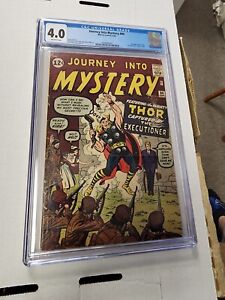 Journey into Mystery #84 Marvel Comic 1962 Thor 2nd App 1st Jane Foster CGC 4.0