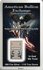 1/10th oz. SILVER BAR .999 FINE SOLID BULLION SEALED IN A CERTIFIED CARD! *NEW*