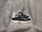 Santoni Design Black Leather chunky lace-up Classic sneakers