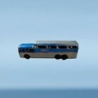 Vintage Tootsie Toy Blue & Silver Greyhound Scenic Cruiser Metal Diecast Bus