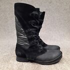 The North Face Zophia Boots Women's Size 9 Black Quilted Heat Seeker Winter