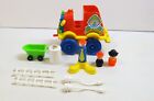 Vintage 1983 Fisher Price Little People Crazy Clown Fire Brigade #657 COMPLETE