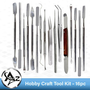 16 Pcs Pottery Tools Clay Set for Modeling ,Sculpting, Carving Set Artist Craft.