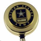 US Army Logo Badge Reel Soldier Military Retractable Security ID Card Holder
