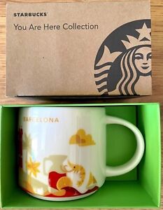 Starbucks Barcelona, SPAIN - YAH You Are Here Collection Coffee Mug 14oz