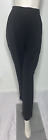 Vintage DONNA KARAN Essentials Black Lined Pleated Cuff Dress Wool Pants Size 12