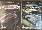 Need for Speed Gamecube Games Lot Of 2 (Carbon, and Most Wanted) Tested! CIB