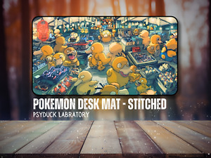 Psyduck Pokemon Inspired Mouse Pad Desk Mat Play Mat for TCG and Anime Fans