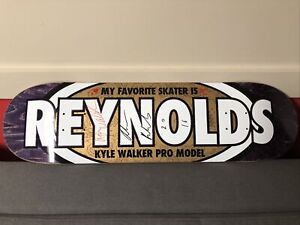 REAL Andrew Reynolds & Kyle Walker / Signed Skateboard Deck Berrics My Favorite