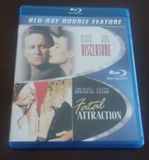 Disclosure/Fatal Attraction (Blu-ray Disc, 2013, 2-Disc Set)  Michael Douglas