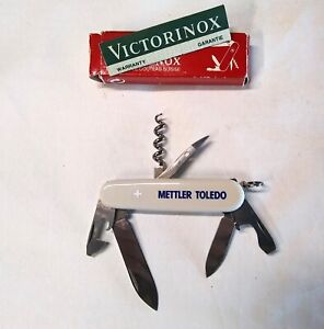NOS UNUSED Victorinox (Mettler Toledo) Swiss Army Knife White, 3-1/2