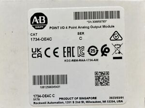 2023 New AB 1734-OE4C Allen-Bradley Point I/O 4-Point Output Module New Sealed