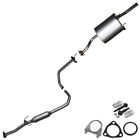 Stainless Steel Exhaust System Kit fits: 1999-2000 Honda Civic EX 99-00 Acura EL (For: 2000 Honda Civic EX Coupe 2-Door 1.6L)