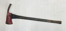 old TRUE TEMPER 33 Pulaski Double Axe with Handle - Made in USA - total 5.6 lbs.