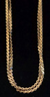 Vintage SOLID 14K GOLD Two Chain Bracelet without Stones ~ 1.9 GRAMS, SCRAP/WEAR