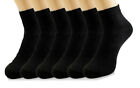 New Lot 3-12 Pairs Mens Womens Ankle Quarter Socks Cotton Low Cut Casual Solid