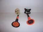 New ListingVintage Halloween or Party Honk Horn Noisemaker Black Cat & Skull