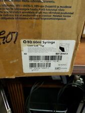 BD FALCON 309653, 60ML SYRINGE LUER-LOK TIP ,(lot of 5) NEW in the plastic.
