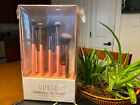 Luxie Rose Gold Pink Complete Face Set of 8 Cosmetic Makeup Brushes - NEW IN BOX