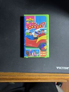 The Wiggles: Toot Toot VHS Video Movie, Original Cast, 18 Songs, Greg Murray +