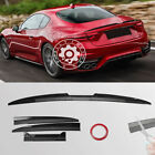 For Maserati Gran Turismo GT Coupe Rear Trunk Spoiler Wing Lip Carbon Fiber Look (For: Maserati)