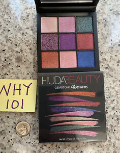 HUDA BEAUTY GEMSTONE Obsessions  9-Shade Eyeshadow Palette; 1.1g X 9 BNIB RET$27