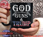 God Guns & Trump Donald Trump President Coffee Mug 2024 Election 2nd Amendment..