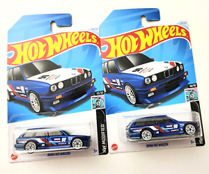 Hot Wheels BMW M3 Wagon Blue #138 138/250 - 2024 HW Modified -2pcs