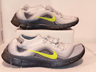 Nike Free Flyknit+ Wolf Grey Men's Running Shoes Sneakers Size 12 EXCELLENT