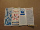 USBL Wildwood Aces Vintage Defunct 1986 Basketball Season Ticket Brochure