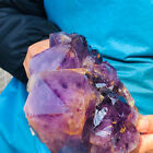 5.1LB Natural Amethyst quartz cluster crystal specimen mineral point Healing