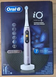 Oral-B iO Series 9 Rechargeable Electric Toothbrush - Rose Quartz (80338585)