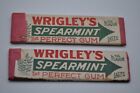 Vintage Wrigley’s Spearmint Chewing Gum Sticks 2 - FREE Shipping