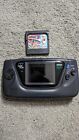 SEGA Game Gear Black Handheld System For Parts Or Repair W/Sonic 2 And Case