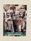 1991 NFL Pro Set - Chuck Knox Signed Auto Autograph - Seattle Seahawks