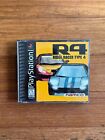 R:4 Ridge Racer Type 4 for Sony Playstation 1PS1 Tested Working Reg Card