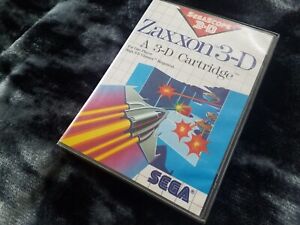 New ListingZaxxon 3-D (Sega Master, 1988) Beautiful Condition Complete In Box