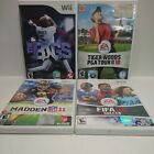 New ListingNintendo Wii Sports Lot Of 4 Football Soccer Golf Baseball