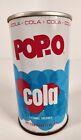 Pop-O Soda Pop Can Flat-Top Vintage 1960s
