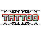 TATTOO Window Decal shop tattooing sign vinyl art piercing artist sticker