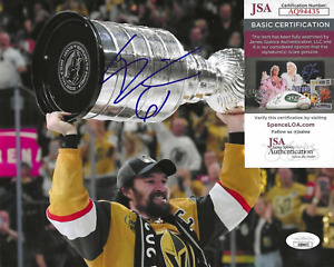 Mark Stone Signed 8x10 Photo w JSA COA #AQ94435 Vegas Golden Knights Stanley Cup