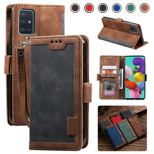 For Samsung Galaxy A13/33 A72 A71 A52 A51 A32 A12 5G A70 A10 Leather Wallet Case